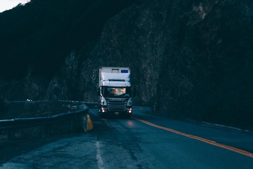 Illustrative photograph of truck Transportation